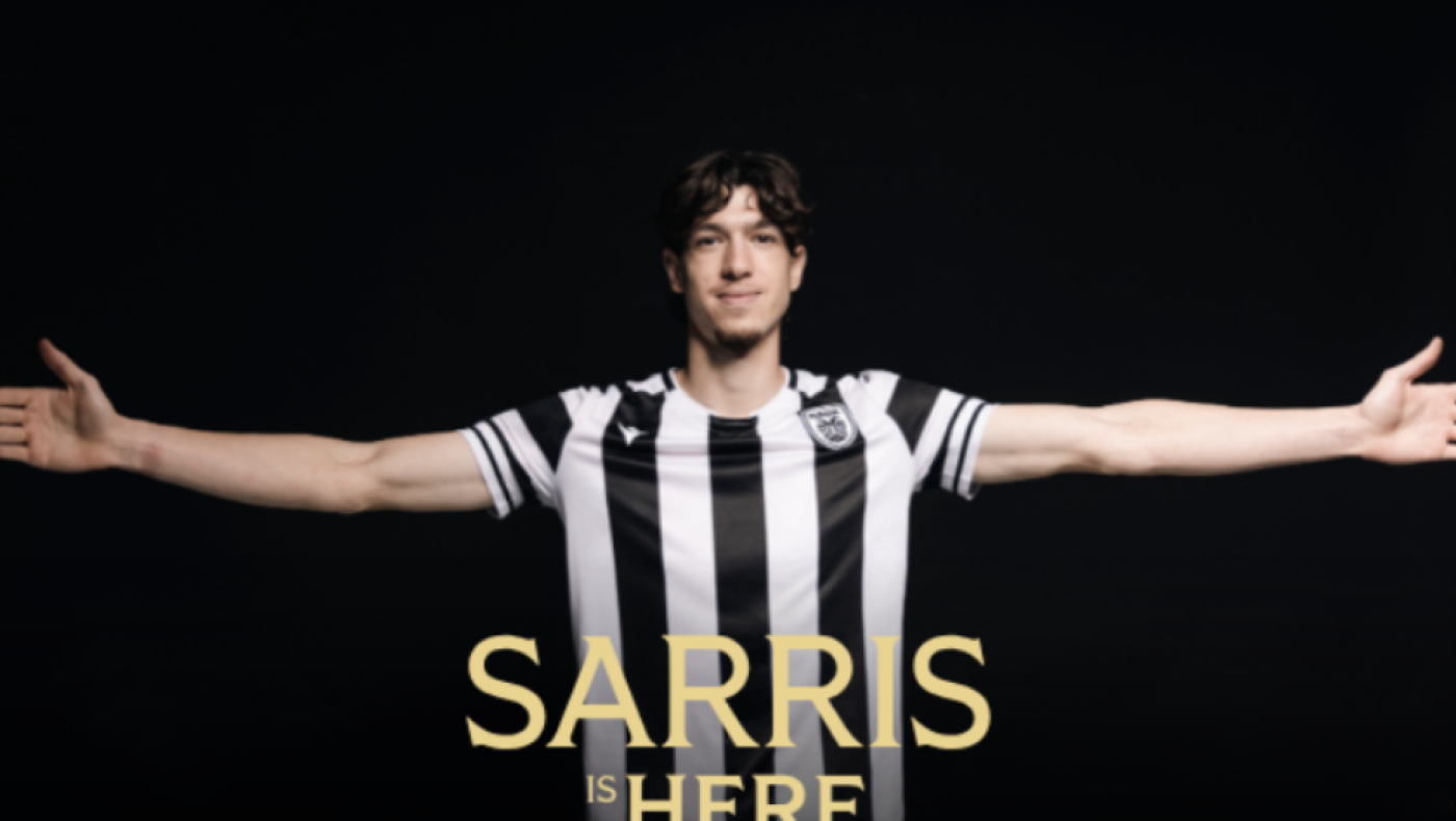 ΠΑΟΚ: Επίσημα... ασπρόμαυρος ο Σαρρής