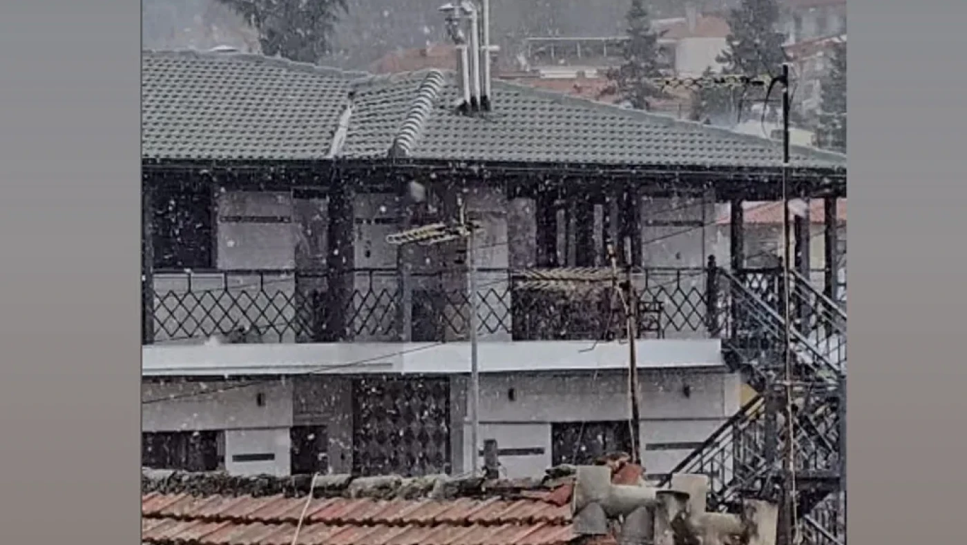 Κακοκαιρία: Ξεκίνησε η χιονόπτωση στα ορεινά Θεσσαλονίκης και Χαλκιδικής
