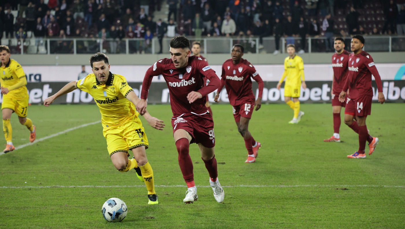 Βαριά άρρωστος ο Άρης, ήττα στη Λάρισα από την ΑΕΛ με 1-0