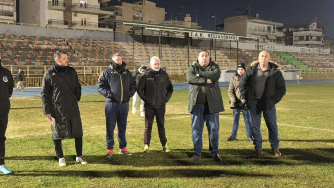 Πρώτη προπόνηση του Ζαρογιάννη με τον Παύλο Μελά