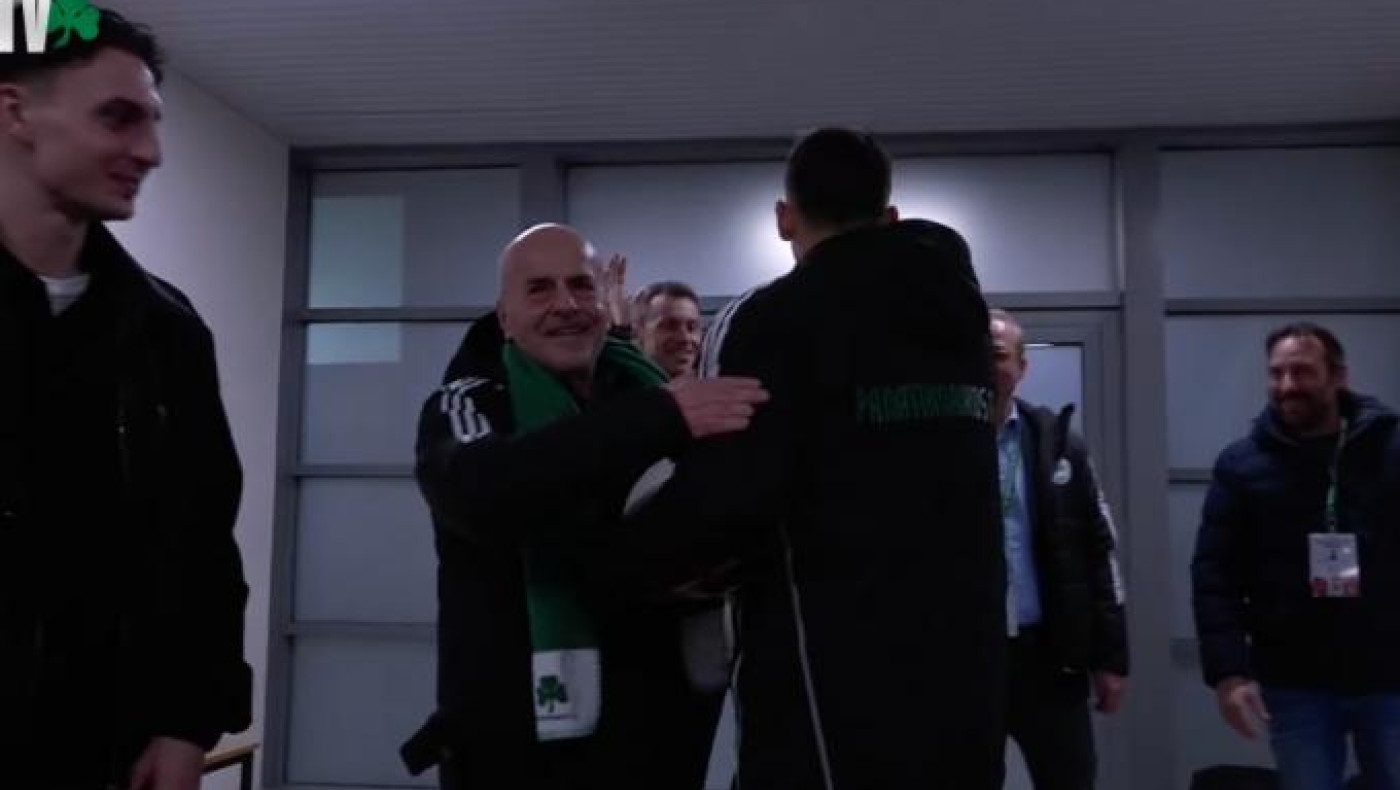 Παναθηναϊκός: Η παρακάμερα με Άρη και η αποθέωση Μπακασέτα