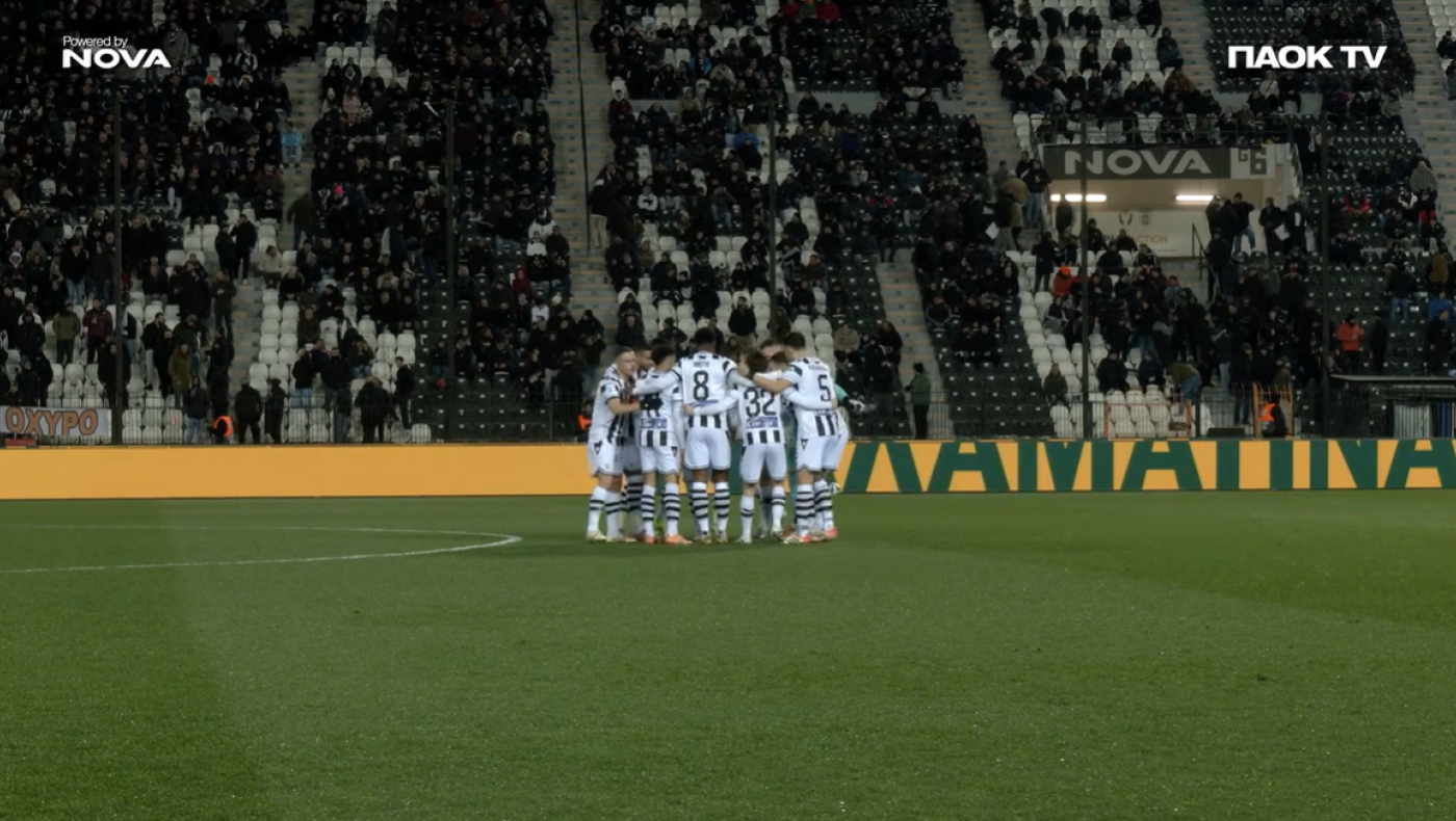 ΠΑΟΚ: Η «γεμάτη» παρακάμερα του 3-0 επί του ΟΦΗ
