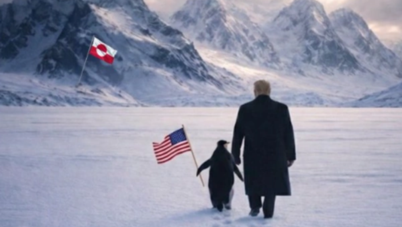 ΗΠΑ: Αμάθεια ή στυγνός ιμπεριαλισμός οι... πιγκουίνοι της Γροιλανδίας