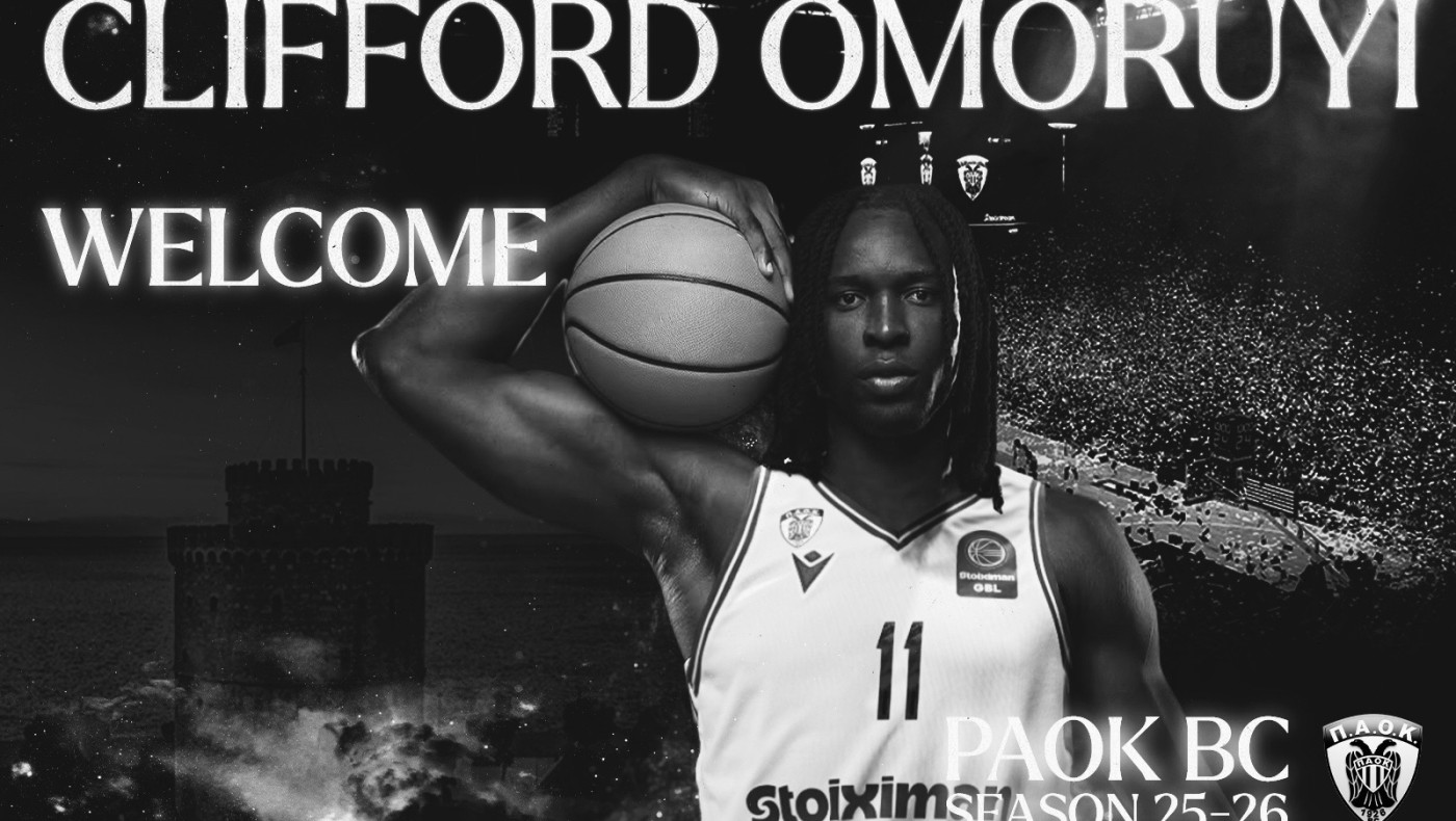 ΠΑΟΚ: Και επίσημα «ασπρόμαυρος» ο Κλίφορντ Ομορούγι