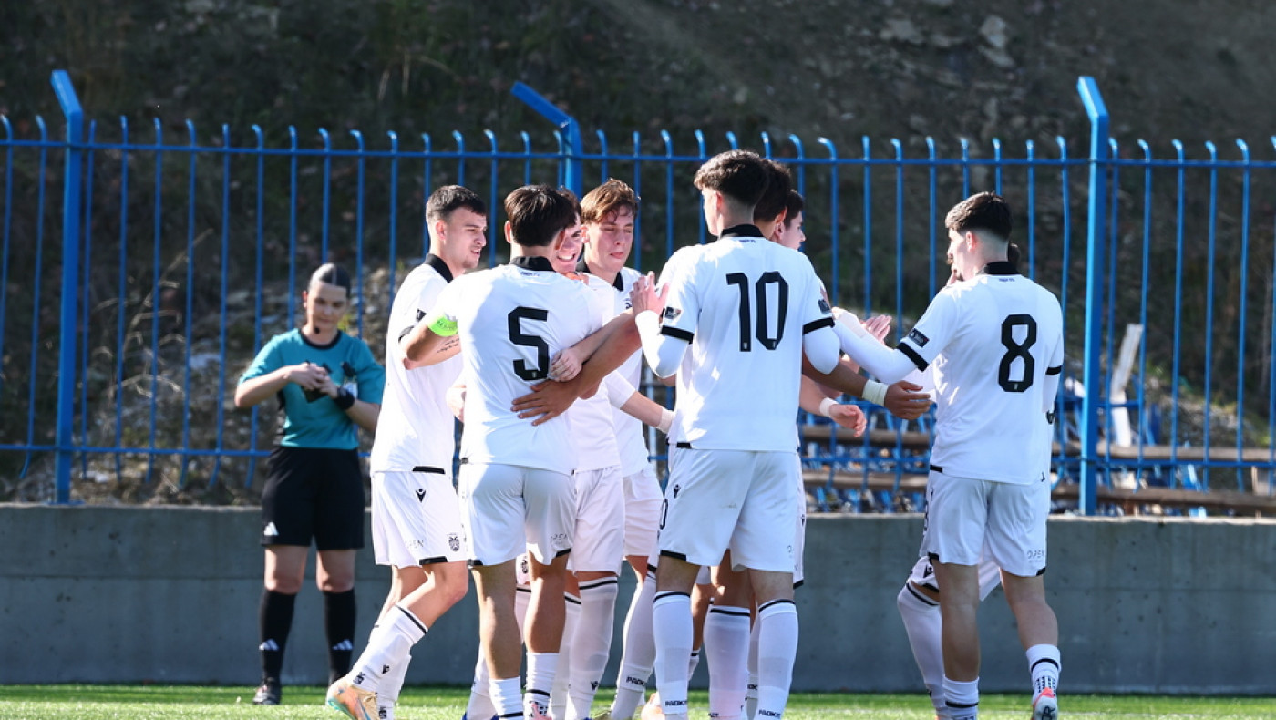 Super League Κ19: Θρίαμβος του ΠΑΟΚ στο ντέρμπι, 3-0 τον Άρη