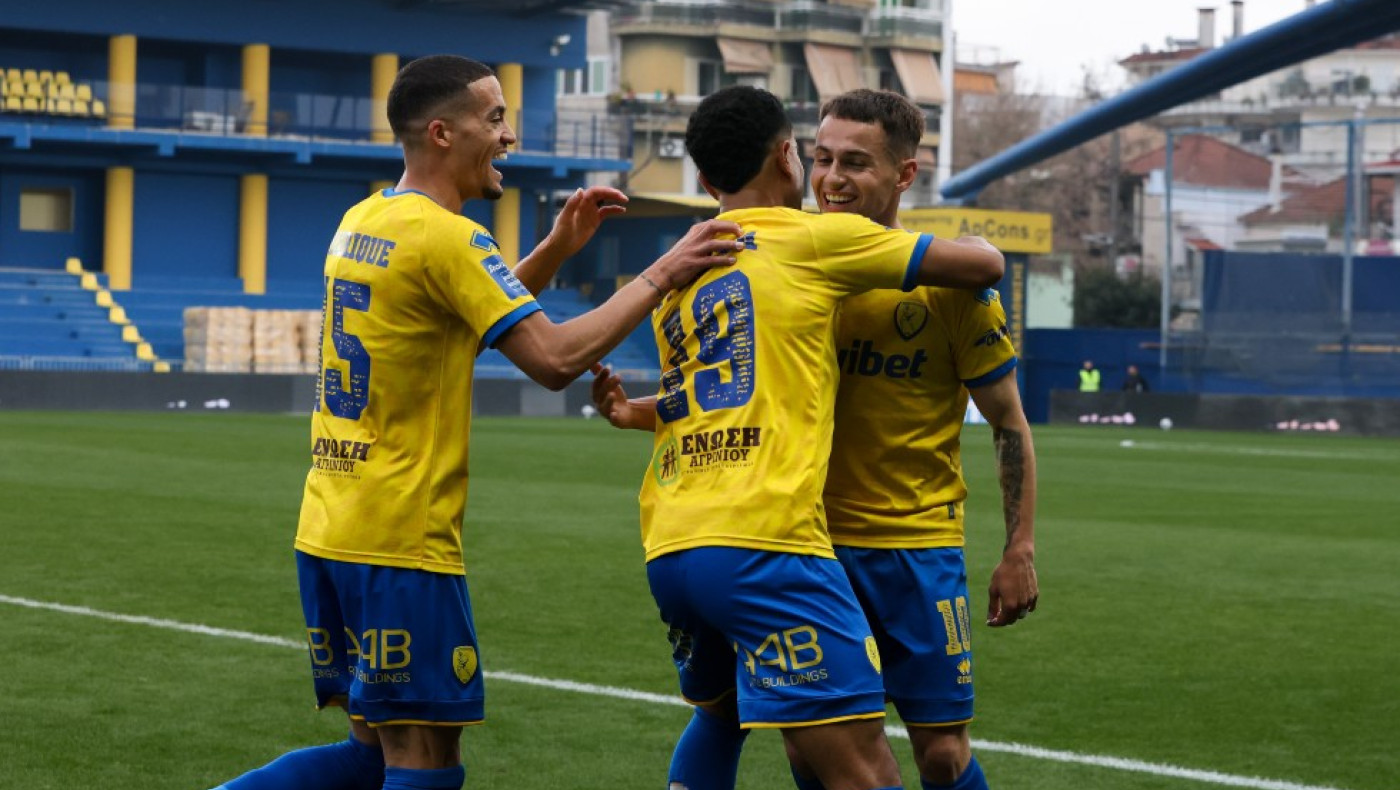 Δεύτερη σερί νίκη για τον Παναιτωλικό, 3-1 τον Αστέρα