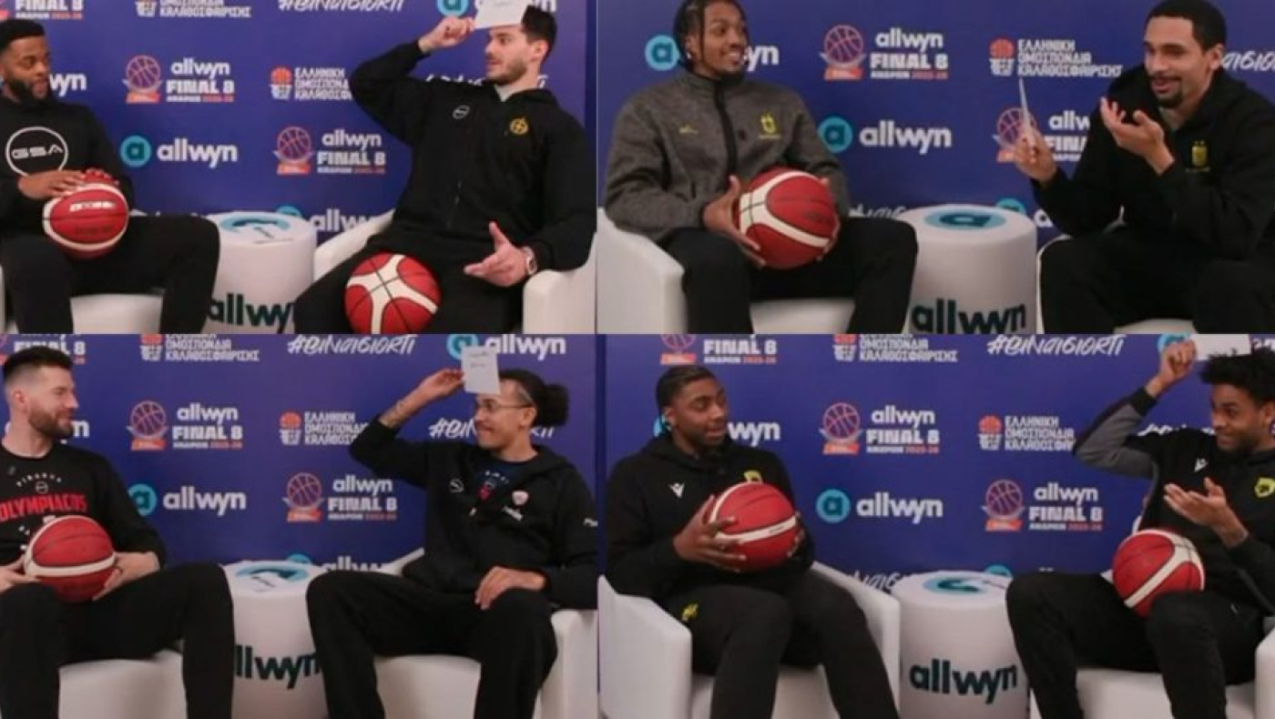 Final 8-Άρης: Το challenge των 24'' για τα παπούτσια και το κούρεμα του Φόρεστερ