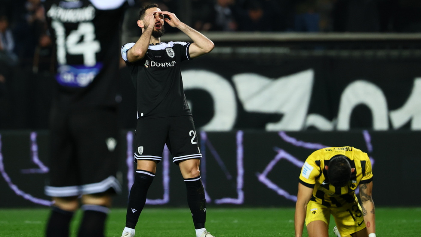 ΠΑΟΚ-ΑΕΚ: Χαμένο πέναλτι, δύο δοκάρια, η... μπίλια έκατσε στο 0-0