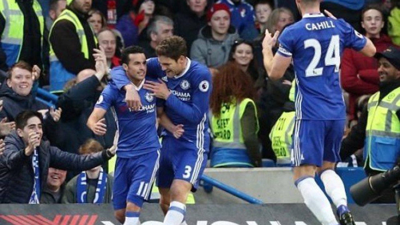 Γκολ σπάνιας                   ομορφιάς από τον Πέδρο (vid)