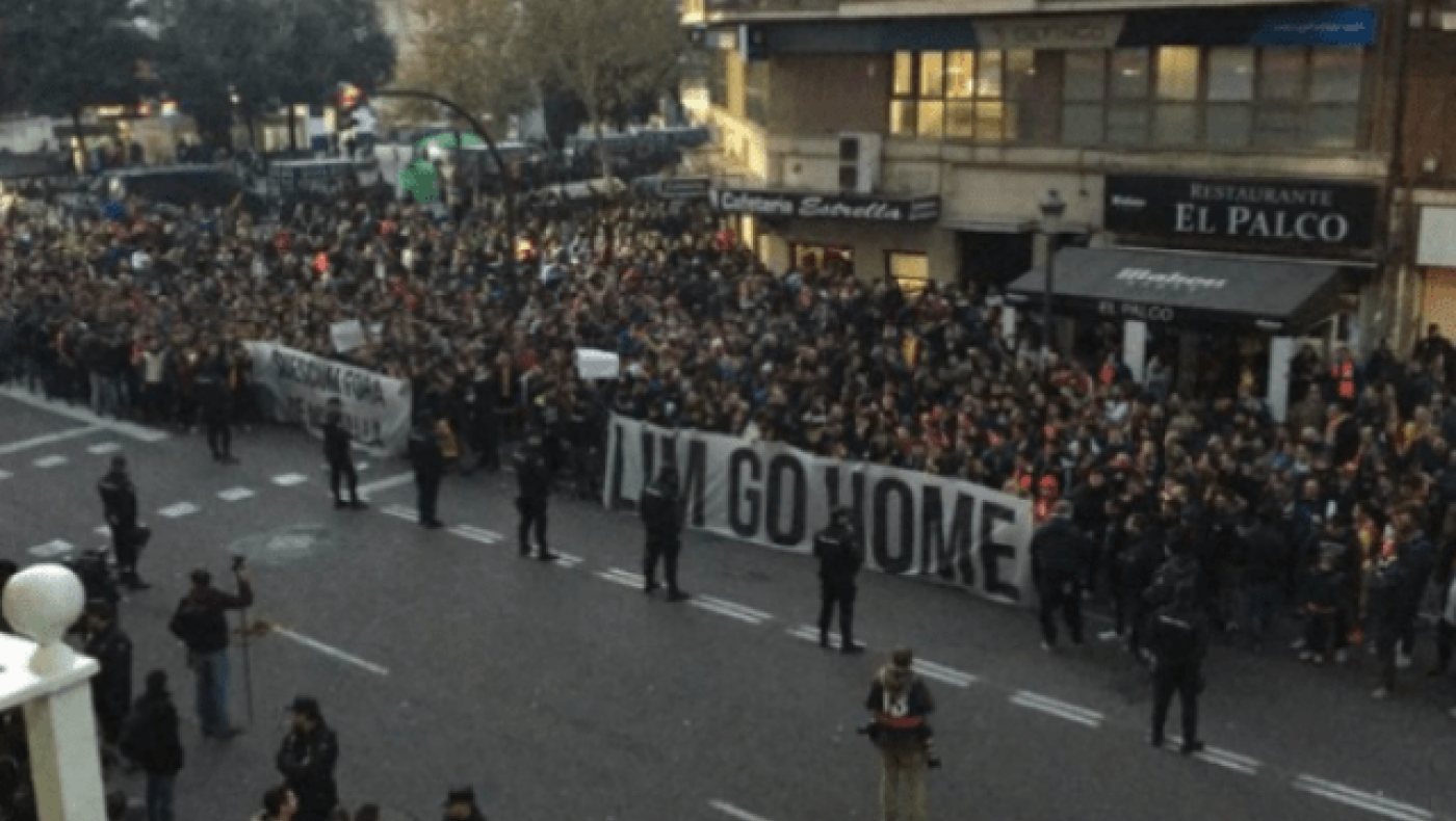 Καζάνι που         βράζει     ο κόσμος της Βαλένθια!