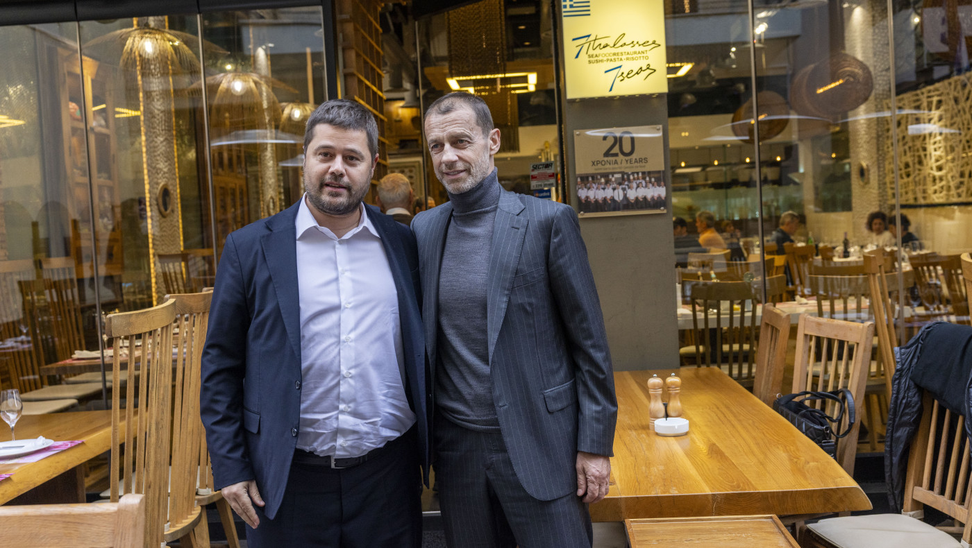 Γεύμα Γκαγκάτση και Τσέφεριν στη Θεσσαλονίκη