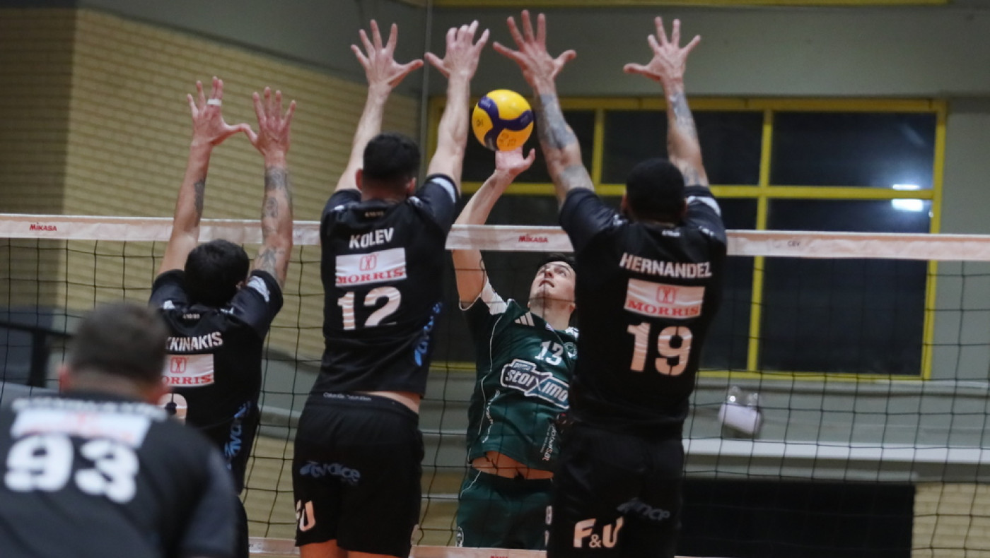 Volley League: Η «μάχη» του ΠΑΟΚ με τον Παναθηναϊκό (3-2)