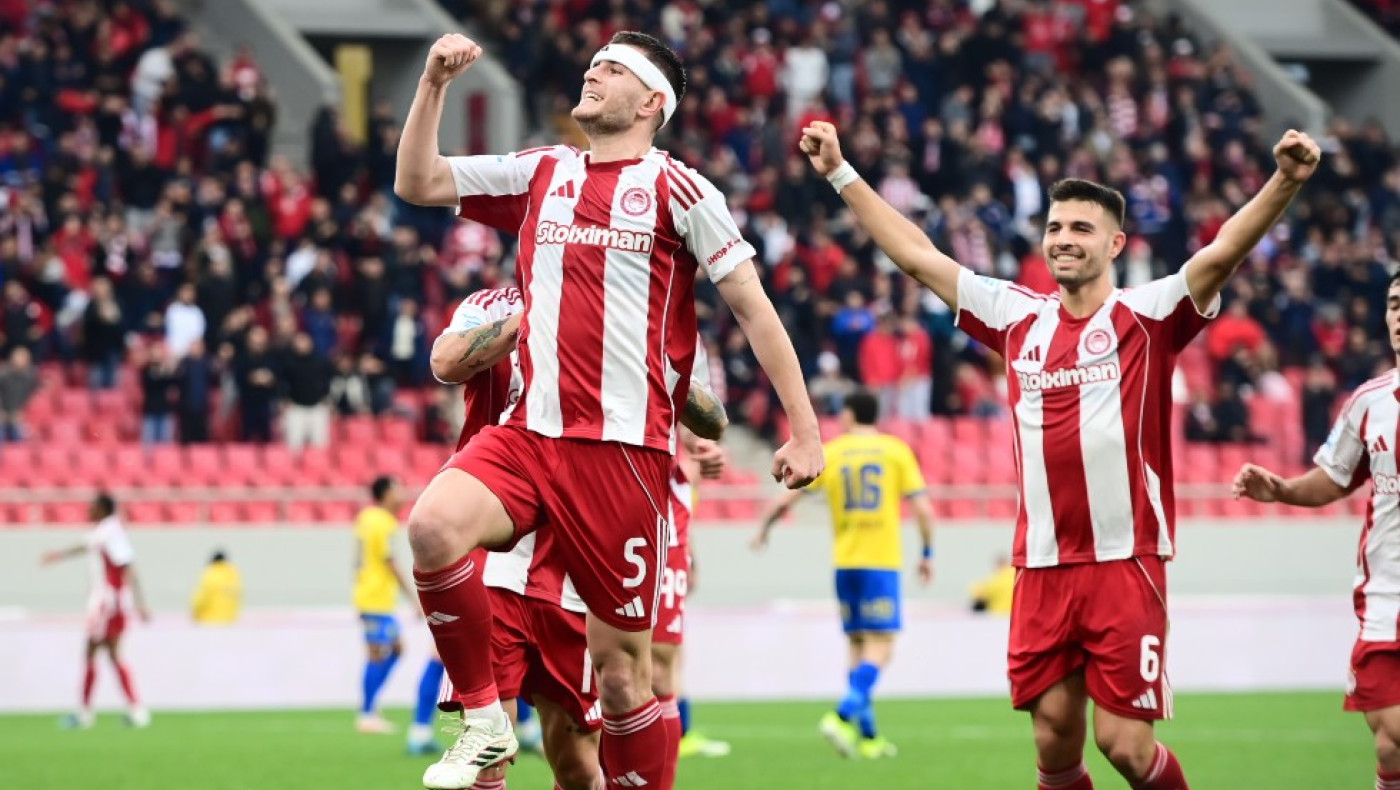 Πιρόλα και Γιαζίτζι έδωσαν το τρίποντο στον Ολυμπιακό, 2-0 τον Παναιτωλικό