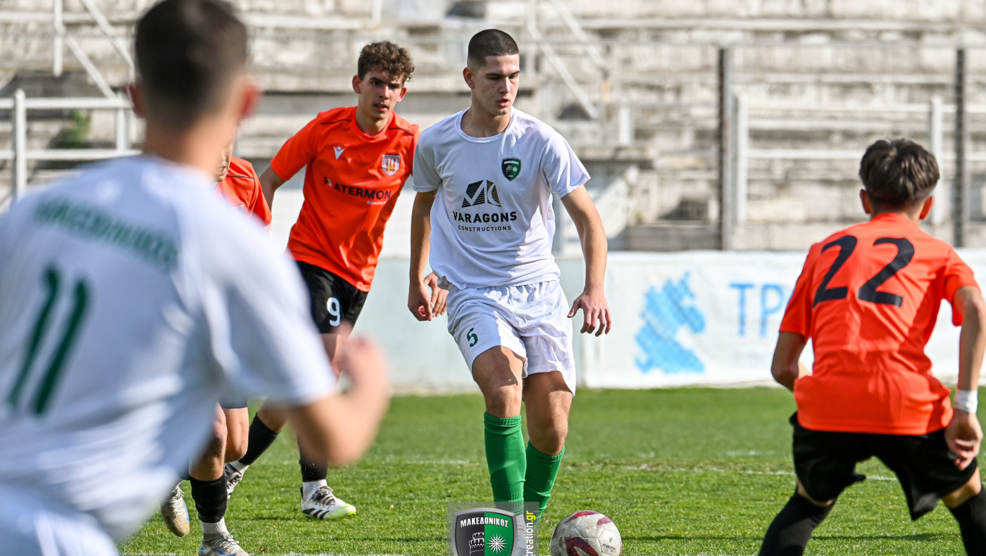 Πρωτιές του Μακεδονικού: Νίκη της Κ17 επί του Καμπανιακού, ισοπαλία της Κ19 στα Γιάννινα