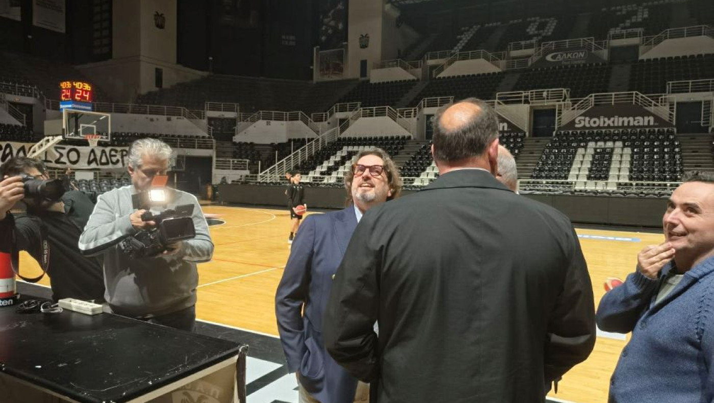 ΠΑΟΚ: Εντυπωσιασμένοι από το PAOK Sports Arena Τρινκιέρι-Ραζβάτοβιτς