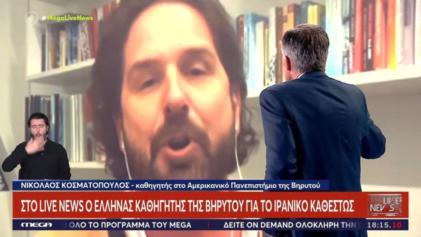 Χαμός on air με Ευαγγελάτο στο «Live News»: «Φτιάχνετε πολεμικά σενάρια, είστε επικίνδυνος!»