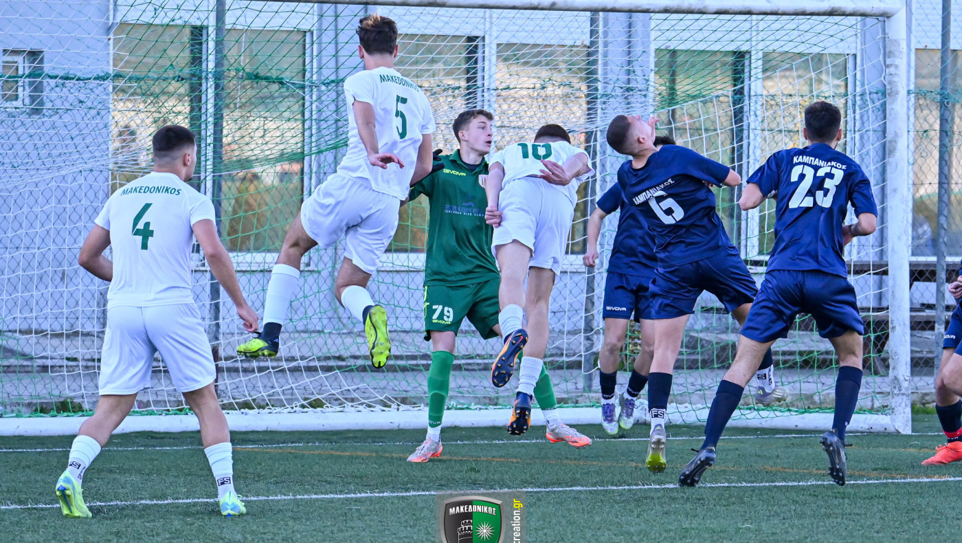 Η συνέχεια για Μακεδονικό και Ηρακλή στην Κ19 της Super League 2