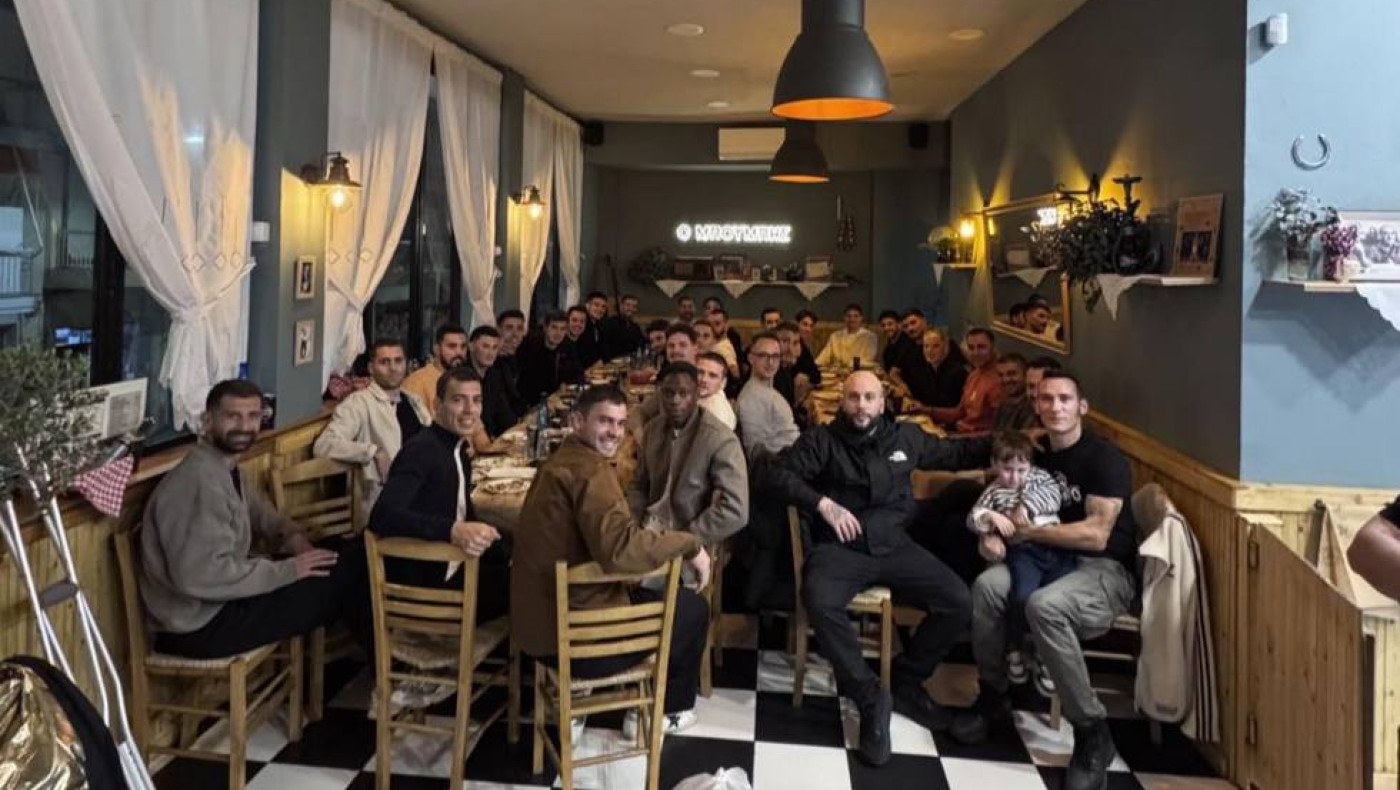 Ηρακλής: Η Αυτόνομη παρέθεσε δείπνο στην ποδοσφαιρική ομάδα για την άνοδο