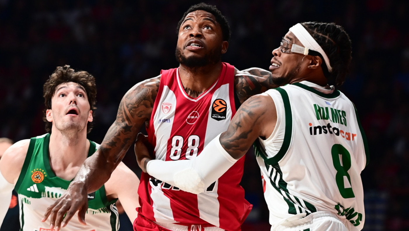 Ο Ολυμπιακός πήρε το ντέρμπι με 86-80 και «βύθισε» τον Παναθηναϊκό