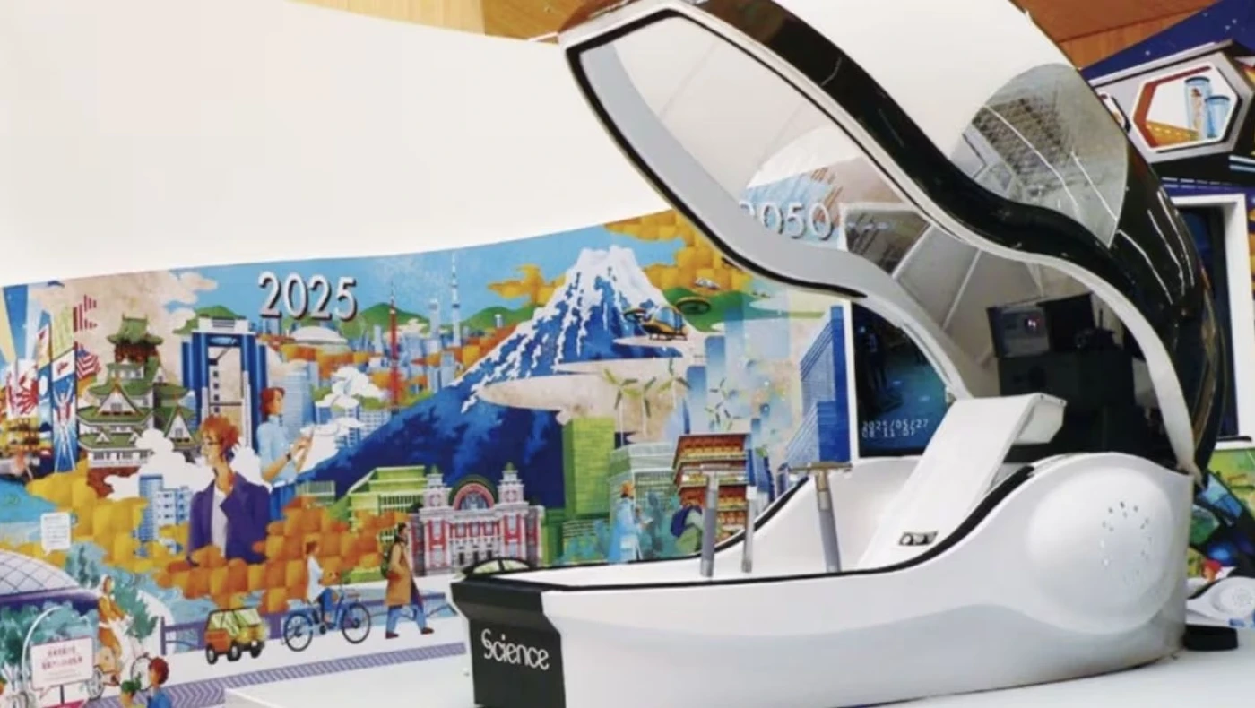 Το μπάνιο του μέλλοντος: Κάψουλα που καθαρίζει ανθρώπους αυτόματα