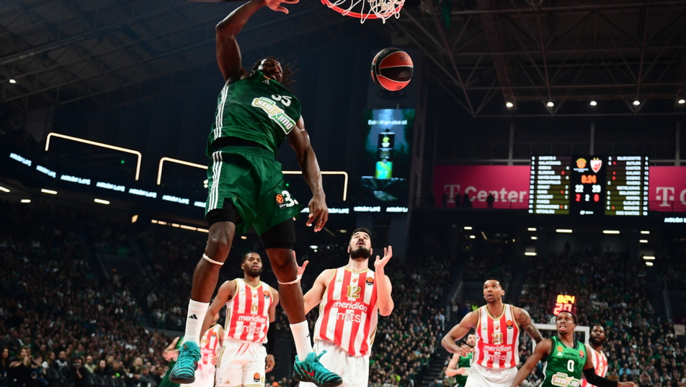 Παναθηναϊκός-Ερυθρός Αστέρας: Χέιζ Ντέιβις και Ναν τον οδήγησαν σε κομβική νίκη