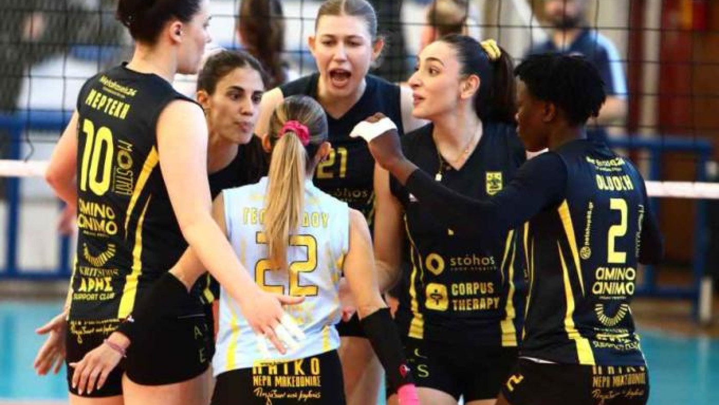 Κυρίαρχος ο Άρης «σφράγισε» την παραμονή στη Volley League