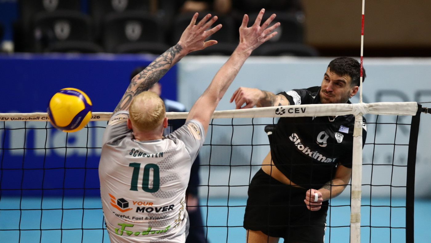 Κυρίαρχος ο ΠΑΟΚ «καθάρισε» με ανατροπή (3-1) τον Μίλωνα και ισοφάρισε την ημιτελική σειρά