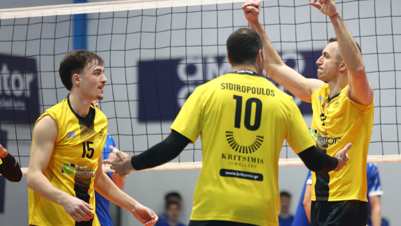 Άρης: Βραδιά πανηγυρισμών στο «Κλ. Βικελίδης» για το βόλεϊ