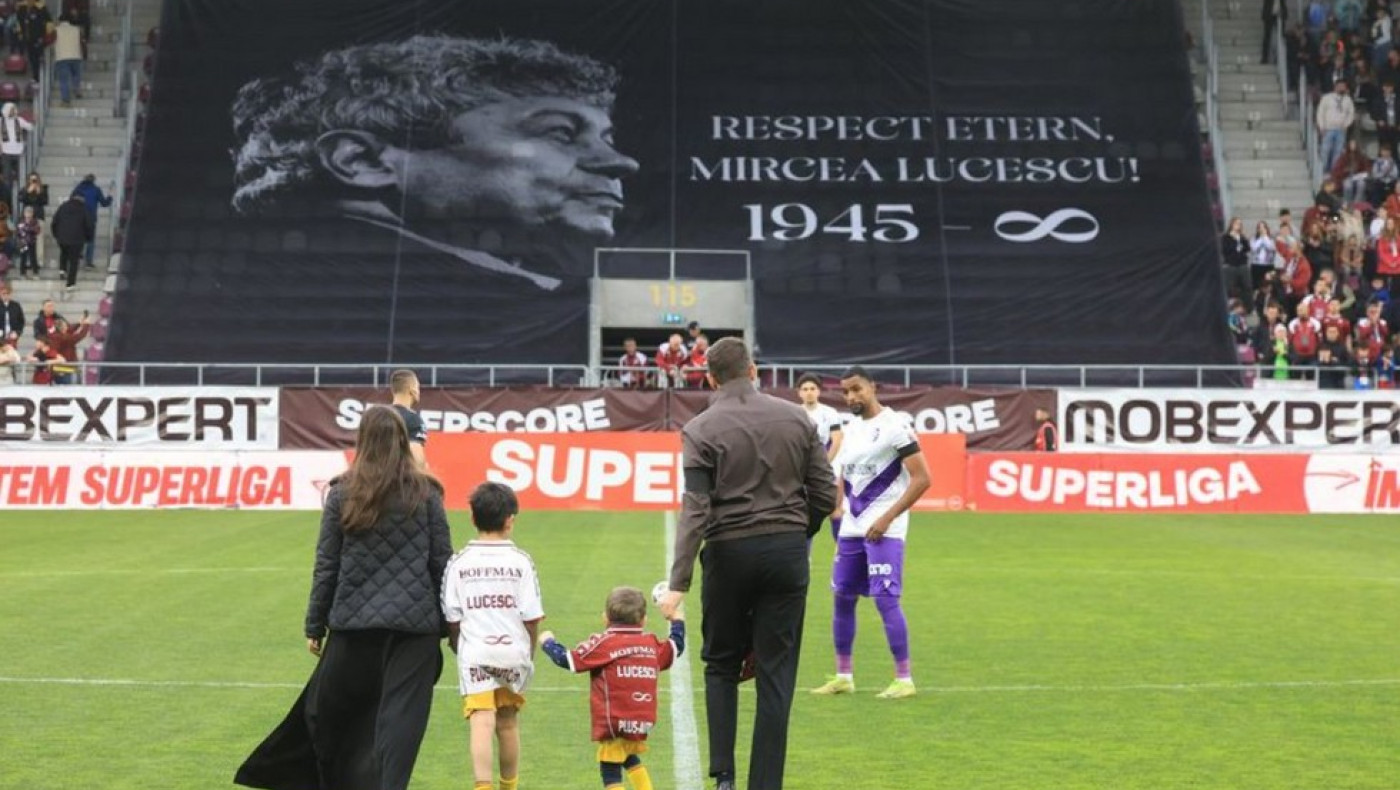 Συγκίνηση στο Βουκουρέστι: Η Ραπίντ τίμησε το μεγαλείο του Μιρτσέα Λουτσέσκου