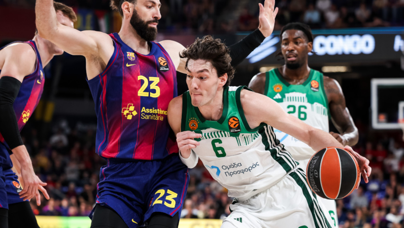 Γυάλιζε το μάτι του: Ο Παναθηναϊκός σκόρπισε τρόμο στη Βαρκελώνη και ισοπέδωσε την Μπαρτσελόνα