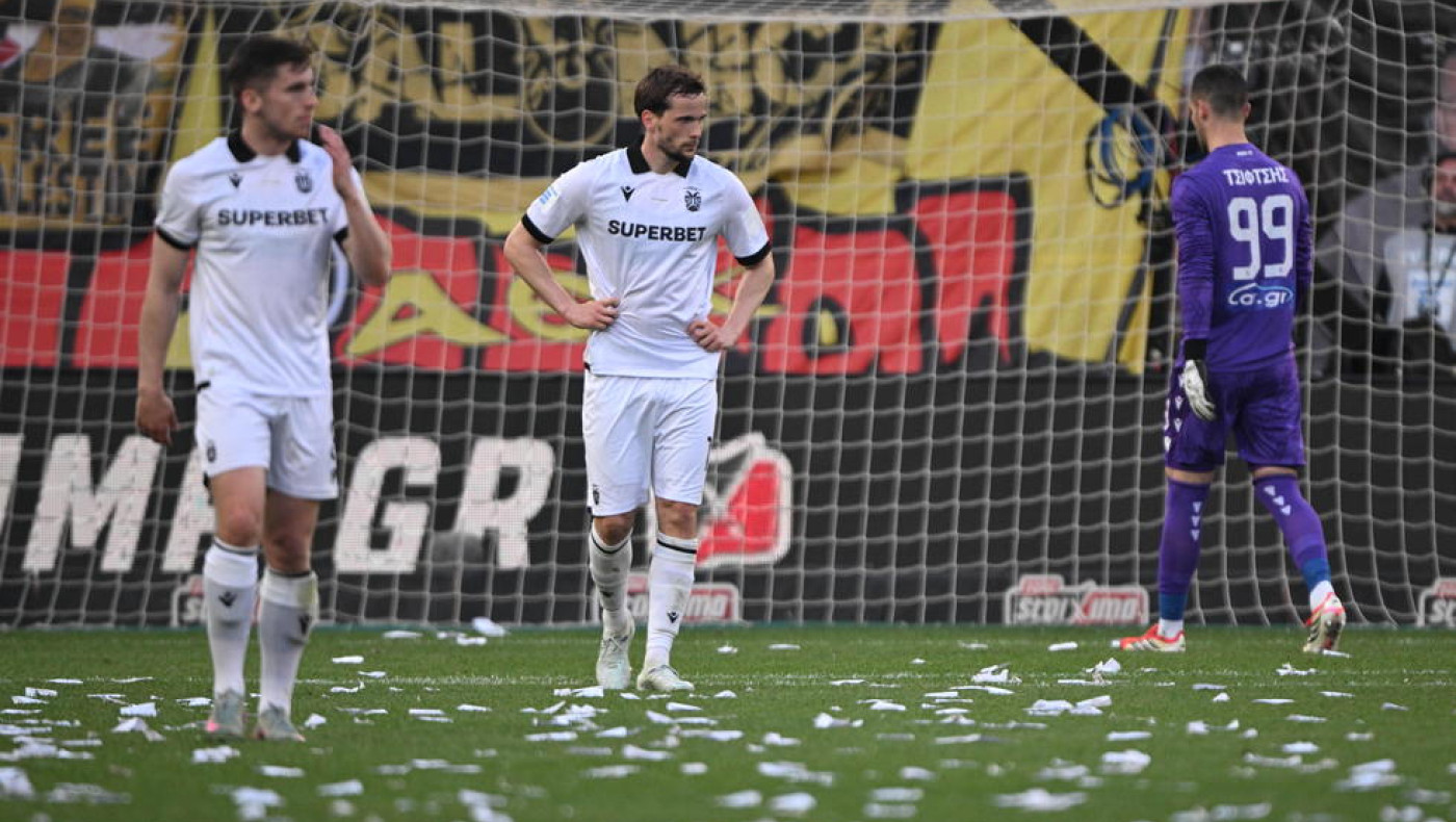 ΑΕΚ-ΠΑΟΚ: Δεν εμφανίστηκε στο ντέρμπι τίτλου και γνώρισε βαριά ήττα με 3-0