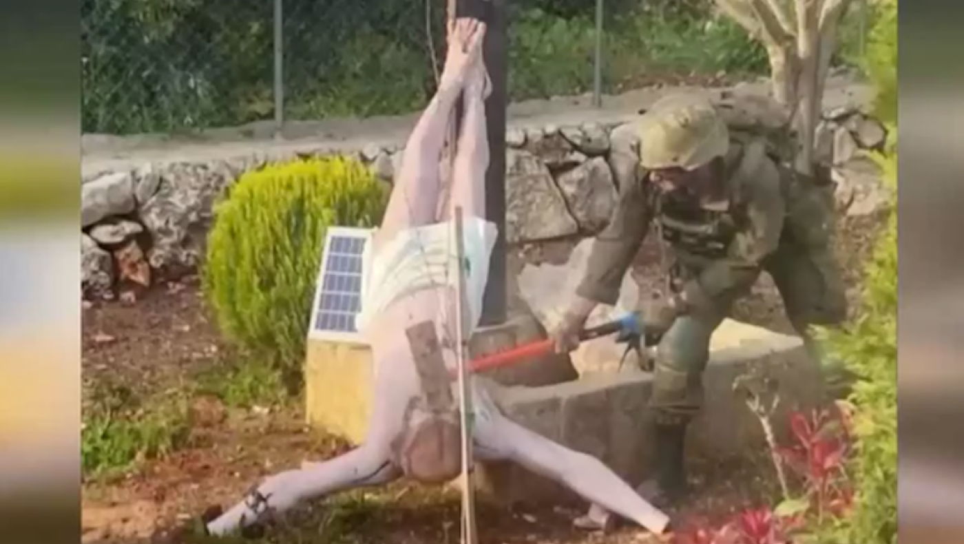 Ισραήλ: Έρευνα για τη βεβήλωση Εσταυρωμένου από στρατιώτη