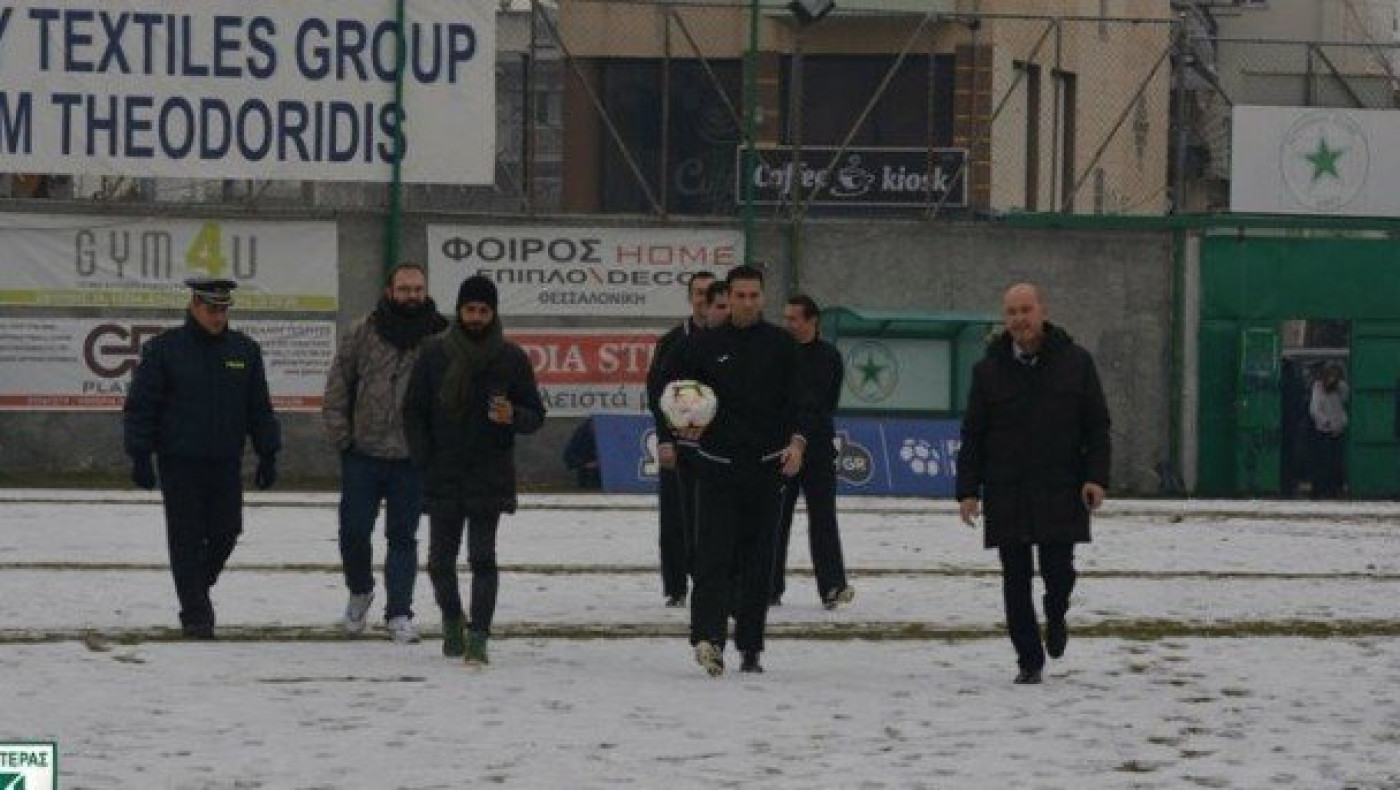 Τι έγραψε ο διαιτητής στον Εύοσμο για την  αναβολή (video)