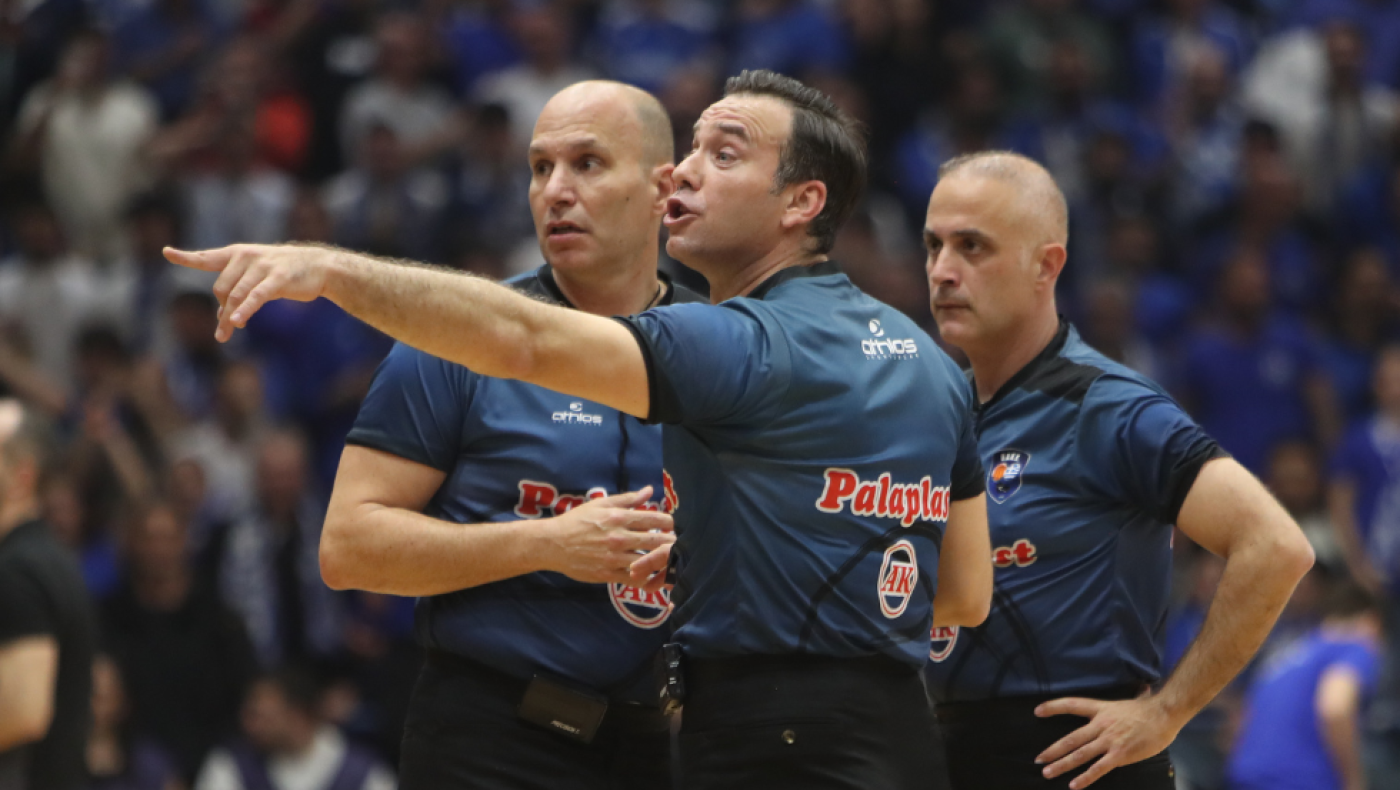 Οι διαιτητές της τελευταίες αγωνιστικής της Stoiximan GBL