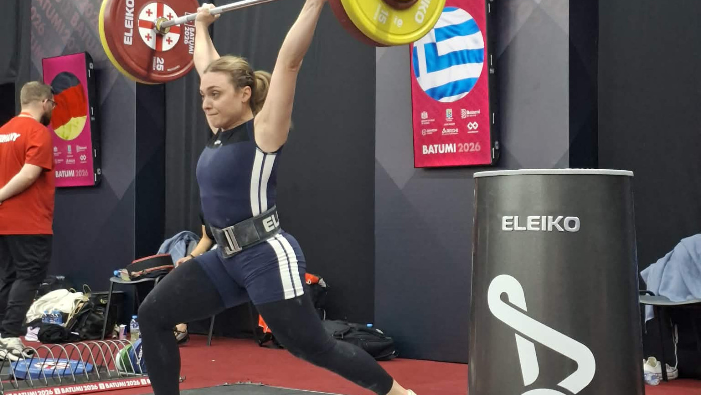 Ευρωπαϊκό άρσης βαρών: Κατέρριψε το πανελλήνιο ρεκόρ 4 φορές η Πολακτσίδου