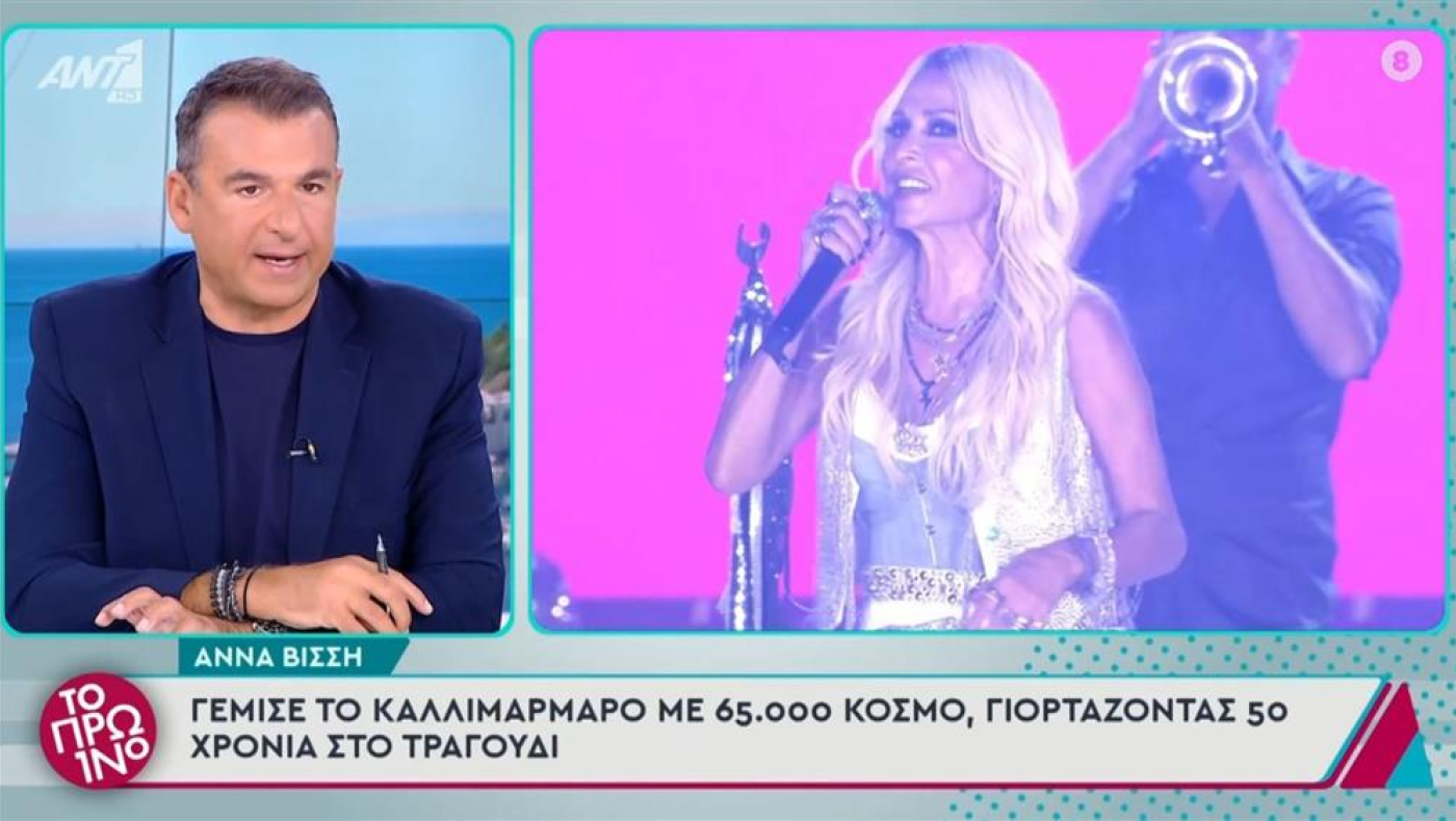 Ο Λιάγκας διαψεύδει το sold out της Βίσση: «Ψέματα, βρίσκω εισιτήρια, γλείφτες»