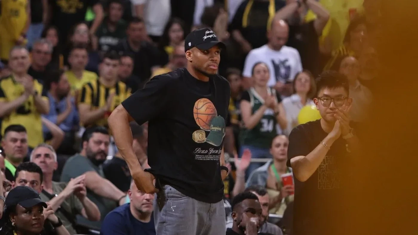 Η παρακάμερα του Άρης-Πανιώνιος και η έκρηξη της κερκίδας για τον Γιάννη Αντετοκούνμπο