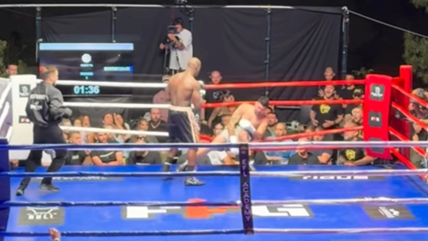 Fight for Glory IV: Το νοκ άουτ του Billy G έστειλε τον Σωτηρόπουλο έξω από τα σκοινιά!