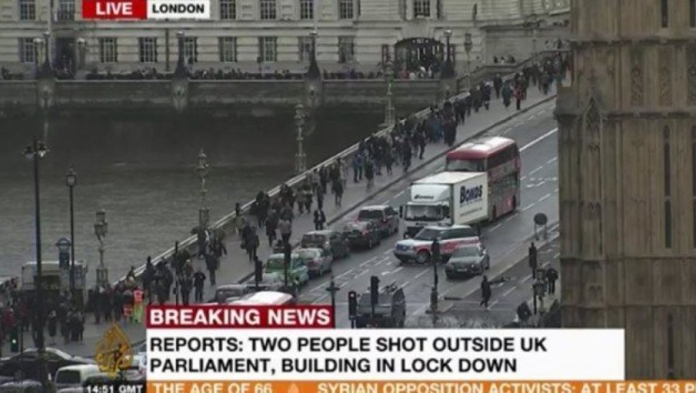 ΕΚΤΑΚΤΟ: Πυροβολισμοί έξω από το βρετανικό κοινοβούλιο (ΦΩΤΟ + ΒΙΝΤΕΟ)