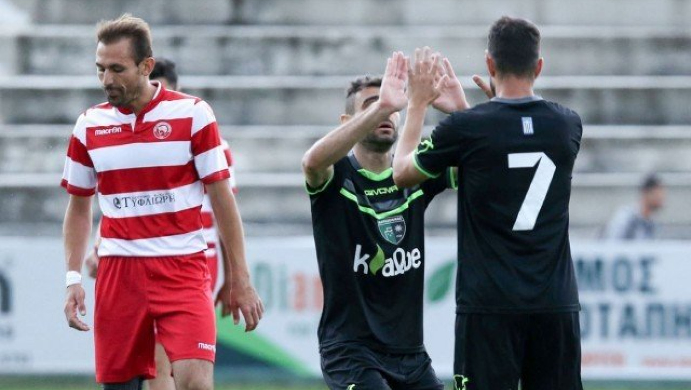 Πανάξια                  στη Γ' Εθνική ο Μακεδονικός