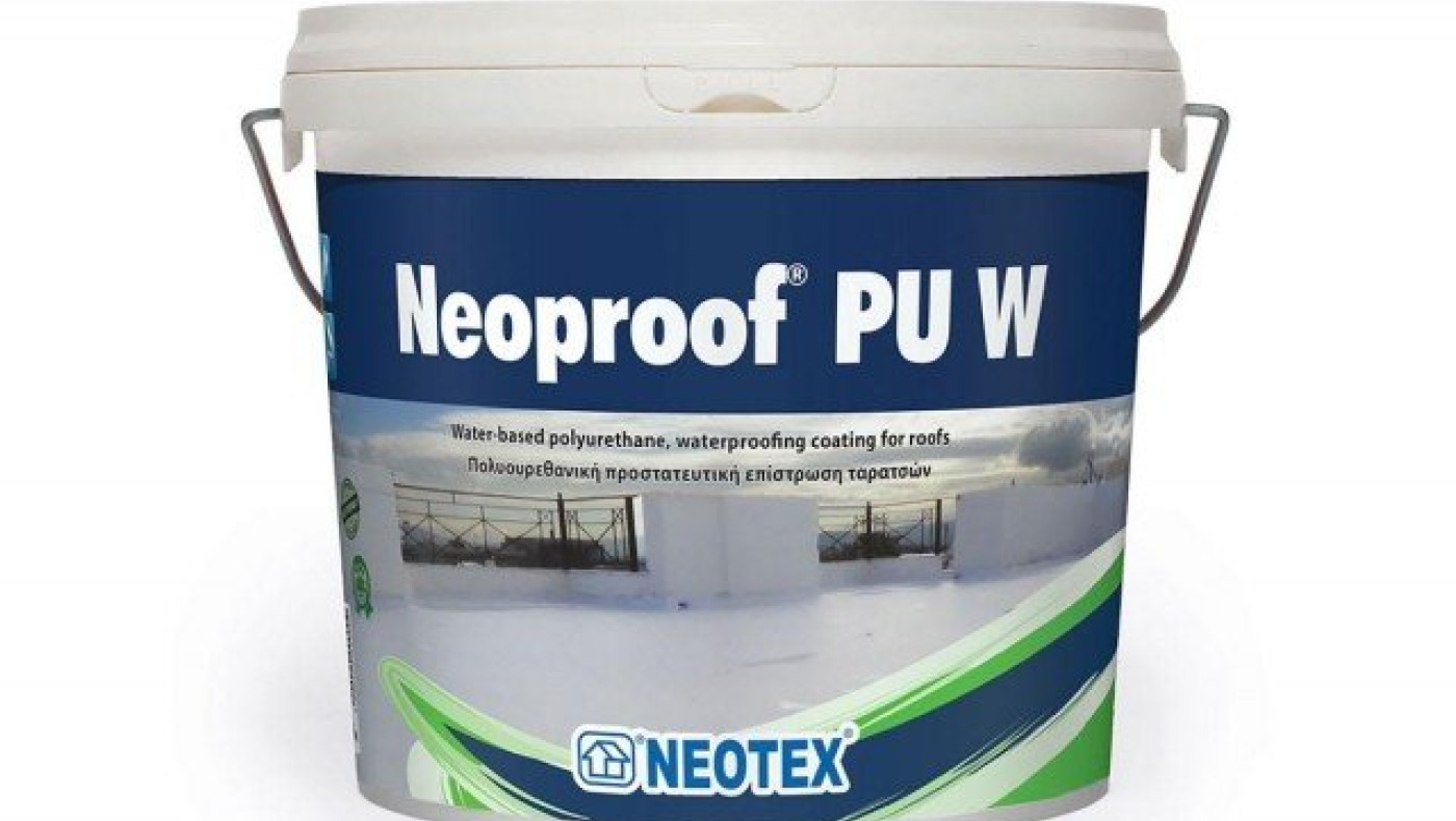 NEOPROOF® PU W: Το κορυφαίο         στεγανωτικό ταρατσών
