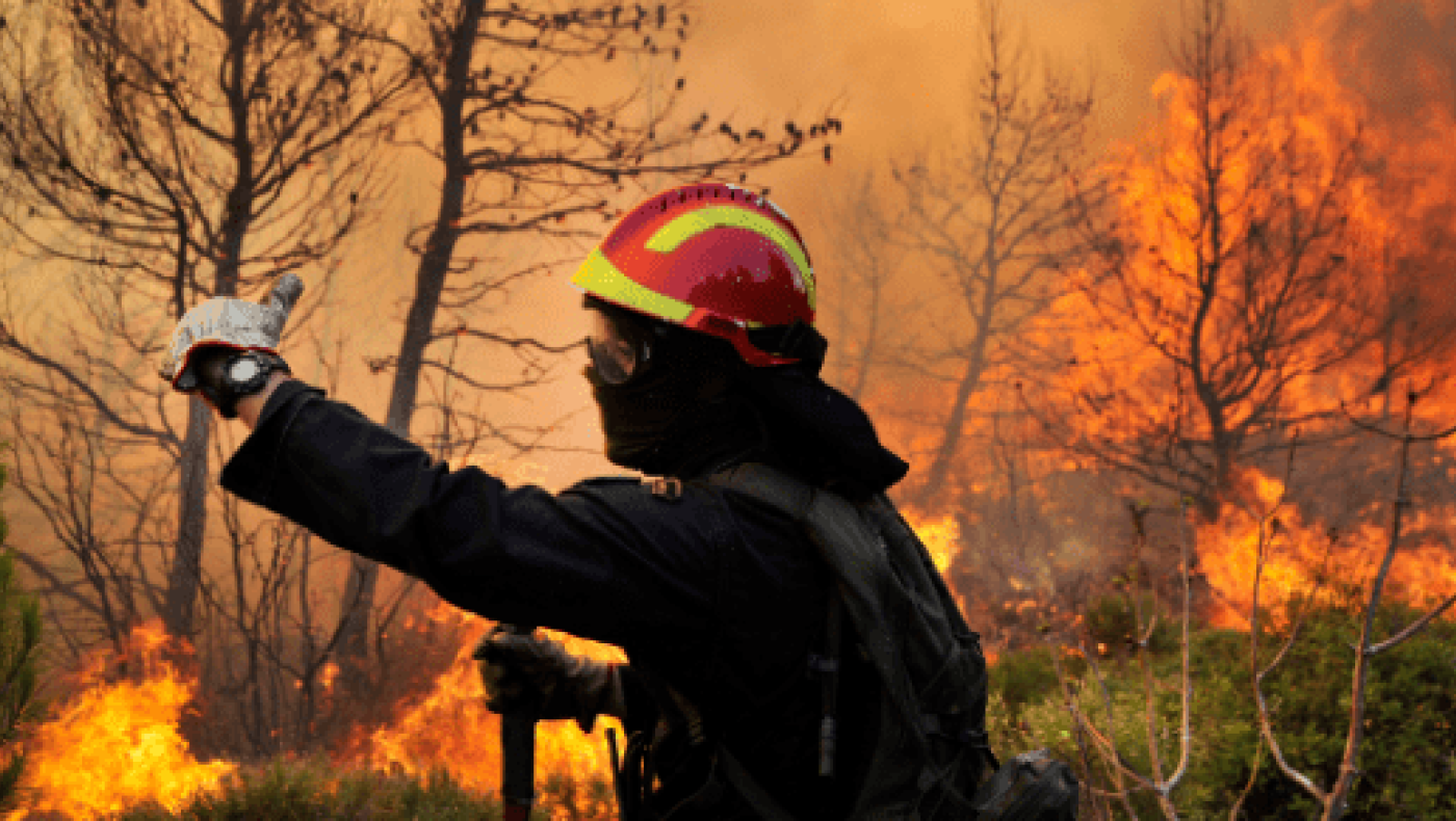 Υψηλός κίνδυνος πυρκαγιάς αύριο σε Θεσσαλονίκη, αλλά και Χαλκιδική!