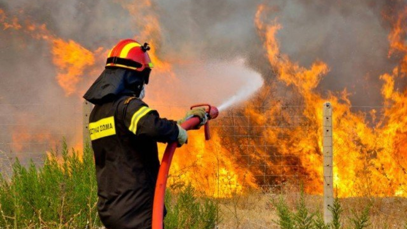 Υψηλός κίνδυνος πυρκαγιάς αύριο σε Θεσσαλονίκη και Χαλκιδική