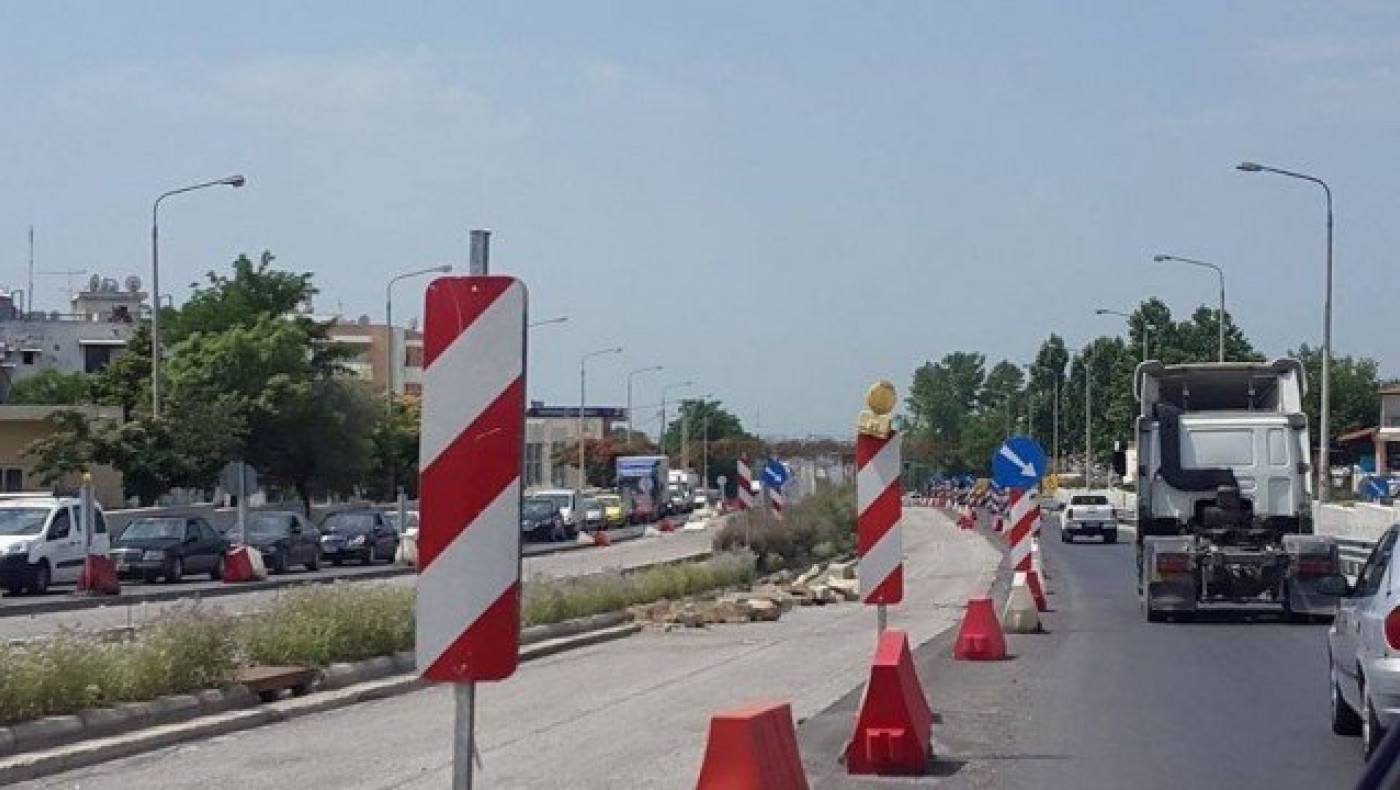 Συνεχίζονται από αύριο οι εργασίες στην Ε.Ο. Θεσσαλονίκης -Ν.Μουδανιών