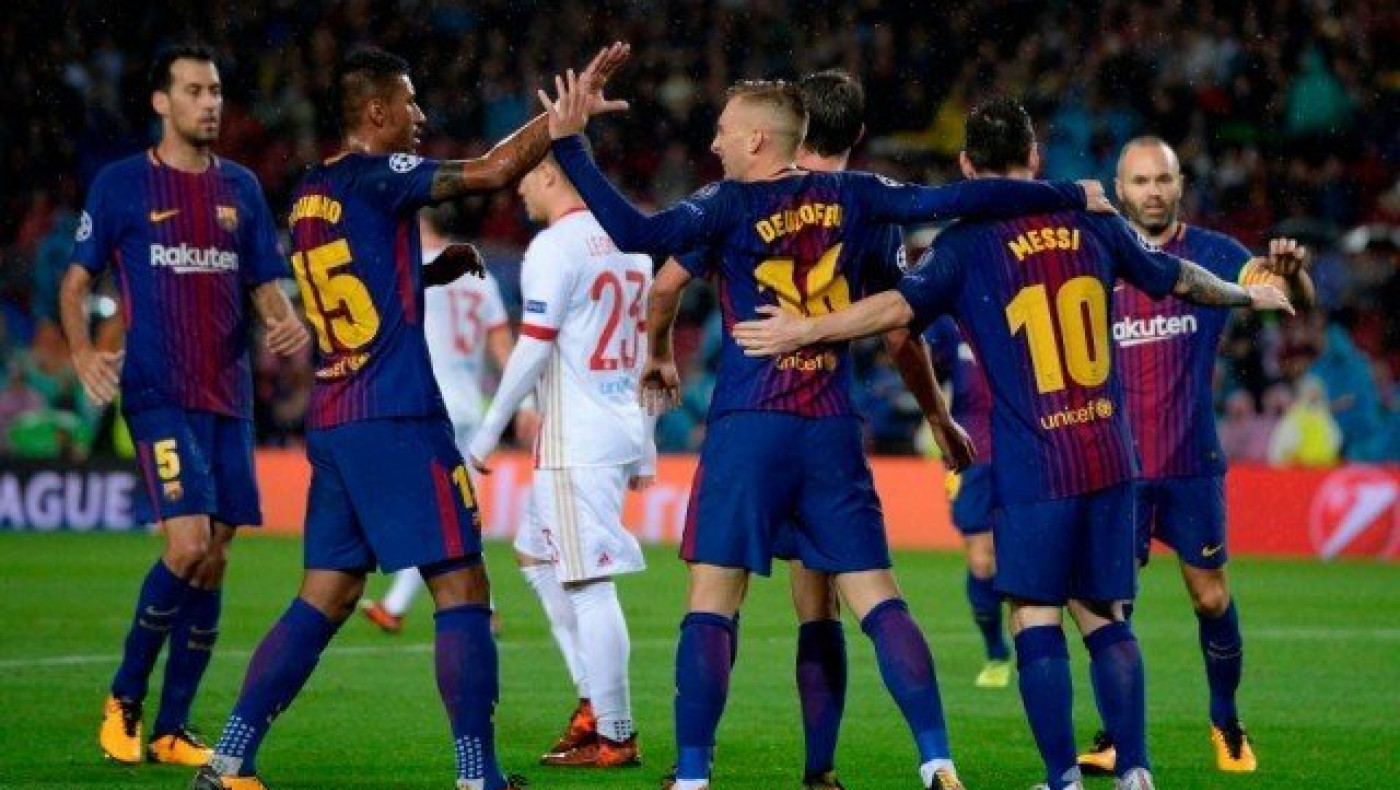 Ο... Πικέ   γλίτωσε  από   διασυρμό  τον    Ολυμπιακό