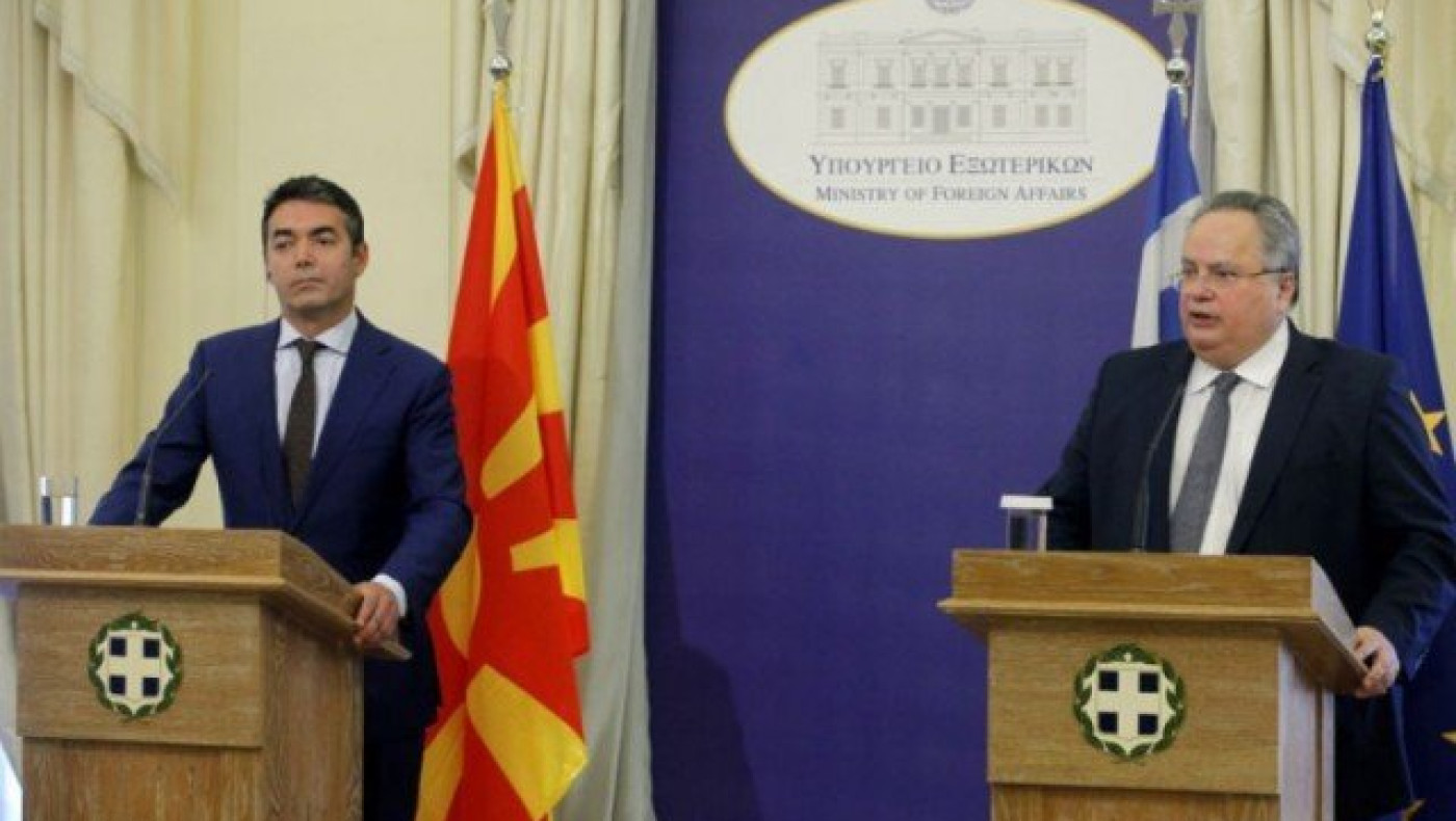 Σκοπιανό: Μυστική συνάντηση Κοτζιά-Ντιμιτρόφ στη Θεσσαλονίκη