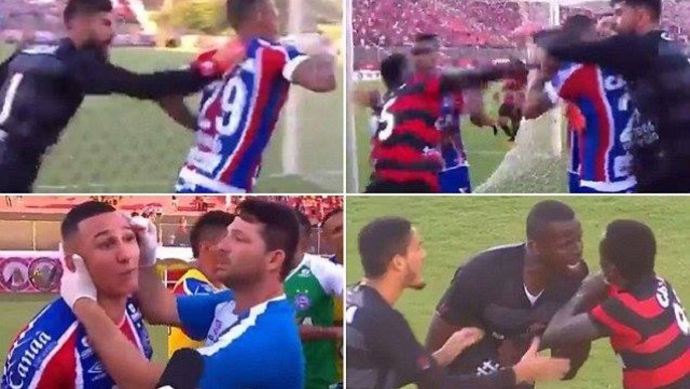 Το ξύλο της αρκούδας στη Βραζιλία με εννιά αποβολές!