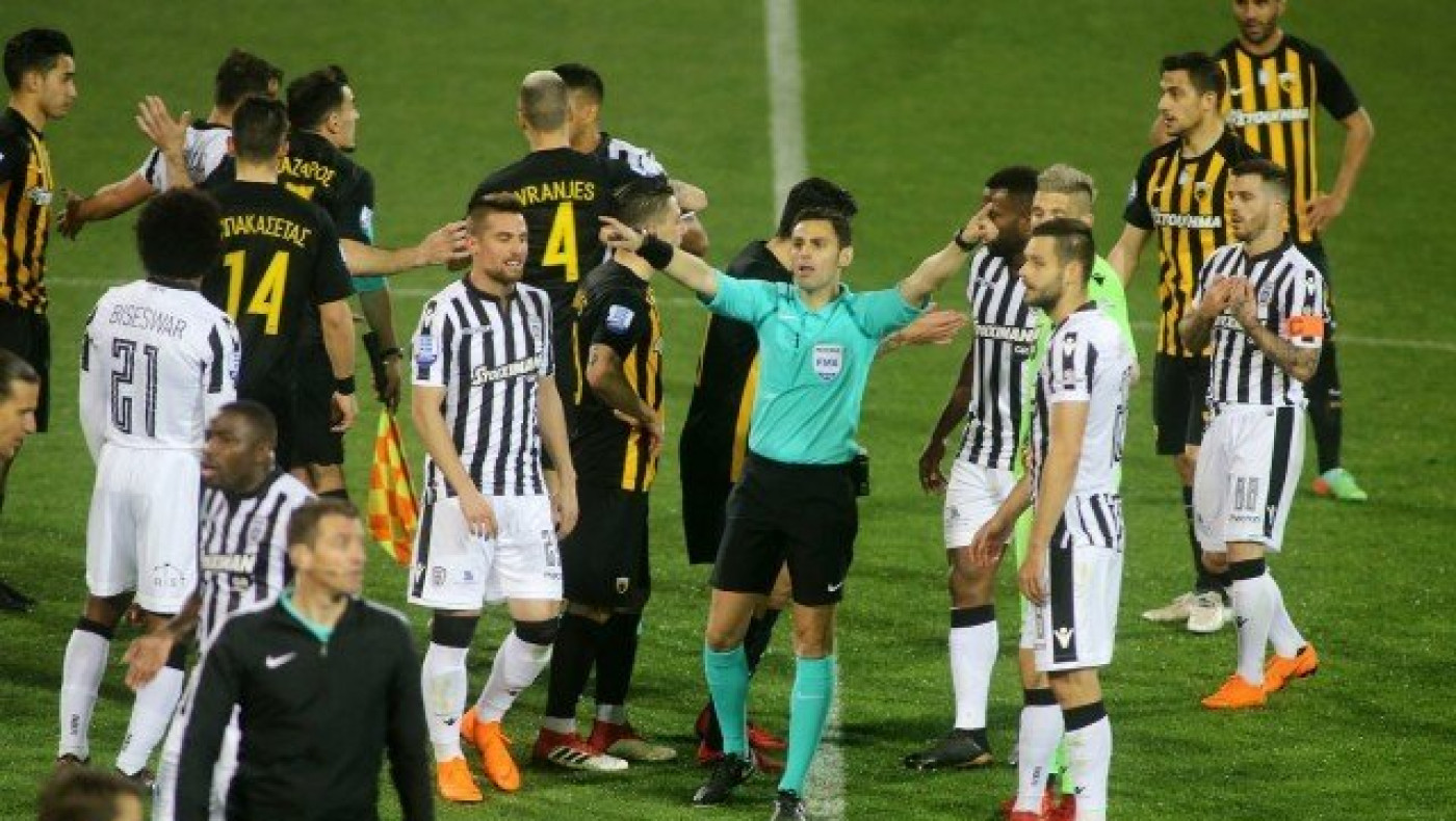 Τότε γνωστοποιείται η απόφαση               για το ΠΑΟΚ-ΑΕΚ