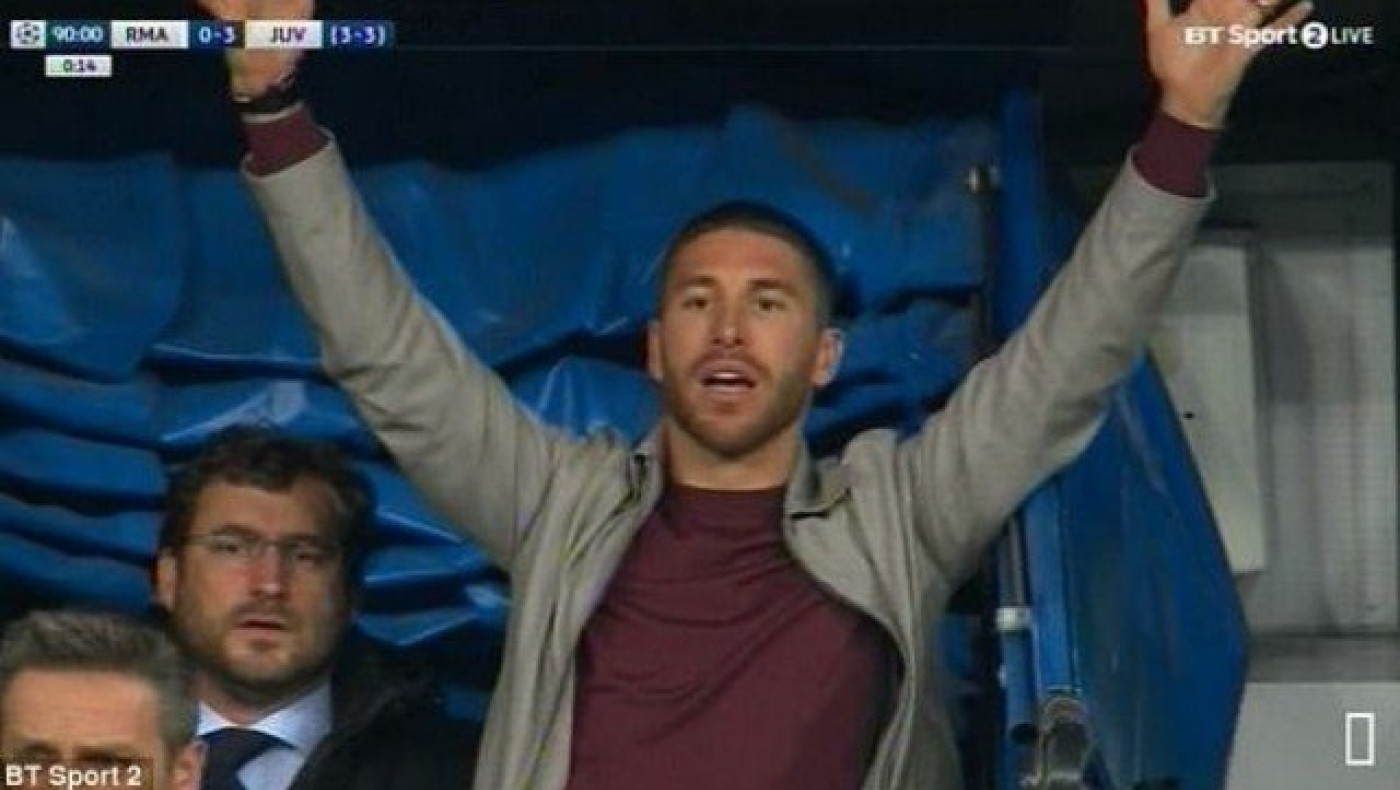 Κινδυνεύει με «καμπάνα»               ο Σέρχιο Ράμος