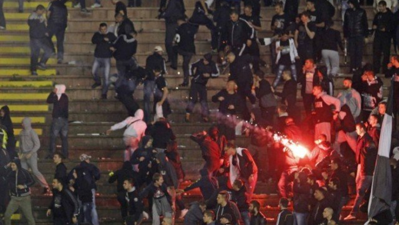 Επεισόδια πριν από το ντέρμπι στο Βελιγράδι (ΒΙΝΤΕΟ)